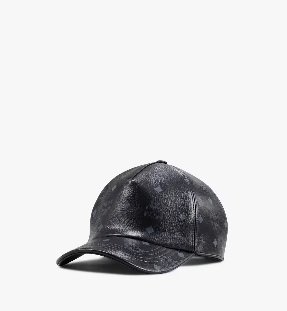 Adjustable Classic Cap in Visetos Black