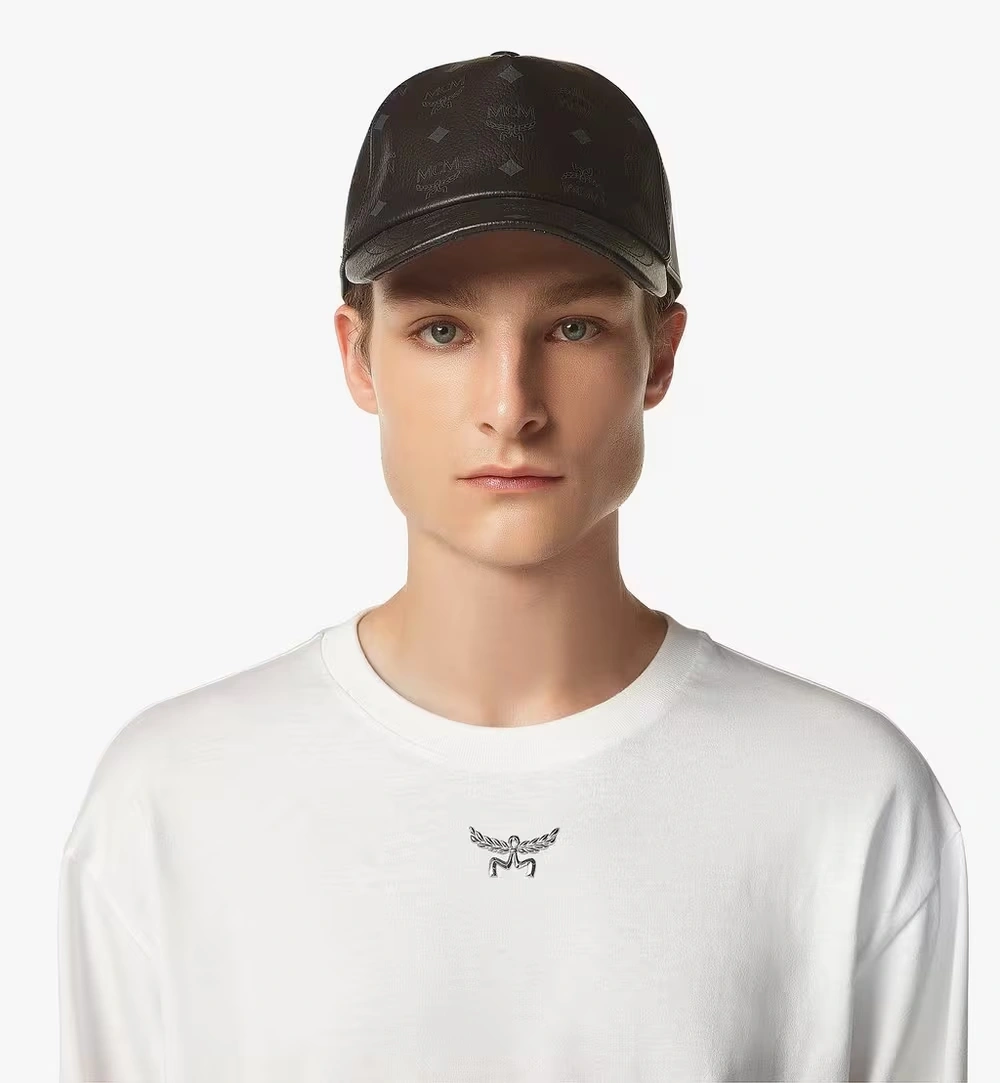 Adjustable Classic Cap in Visetos Black