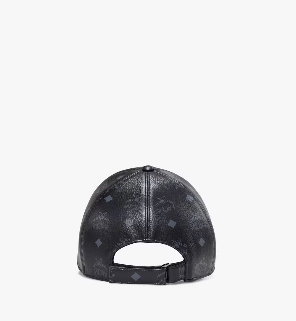 Adjustable Classic Cap in Visetos Black