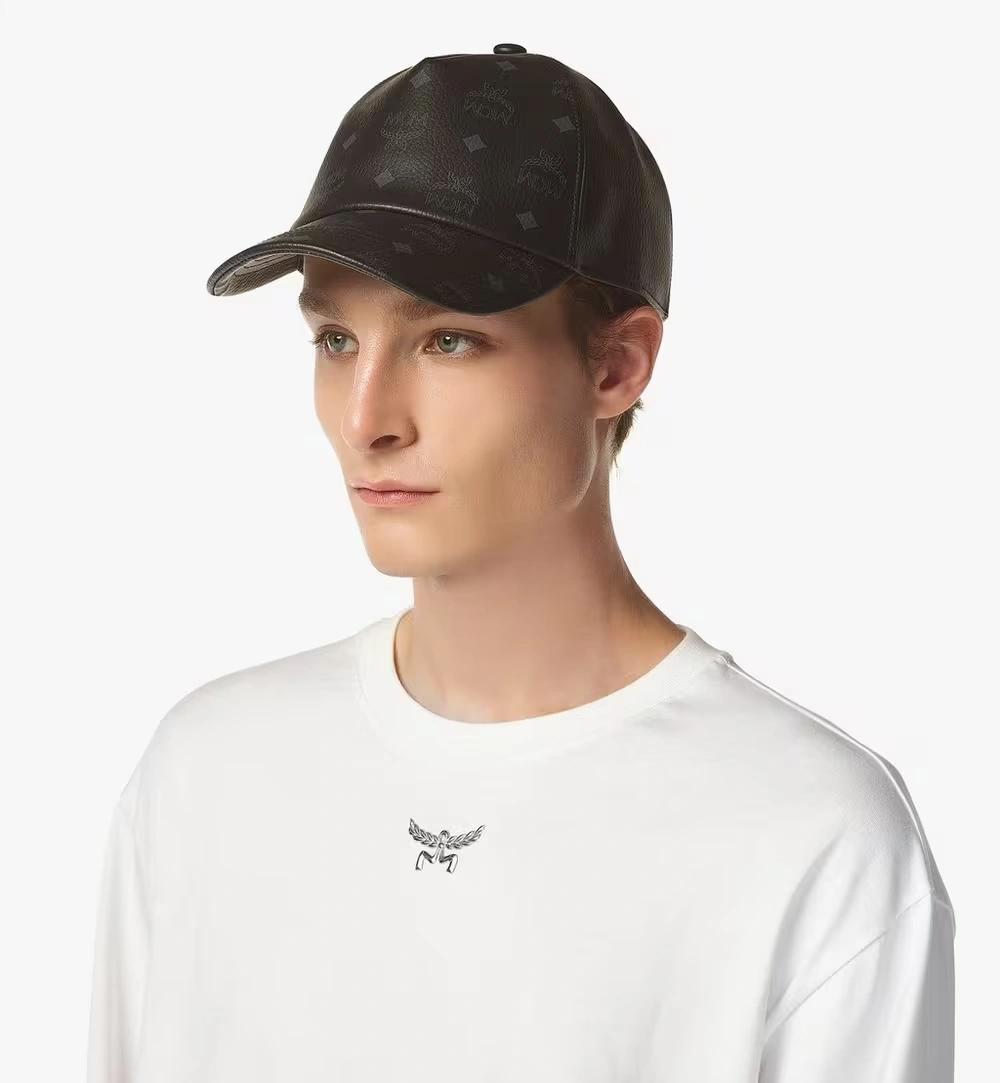Adjustable Classic Cap in Visetos Black