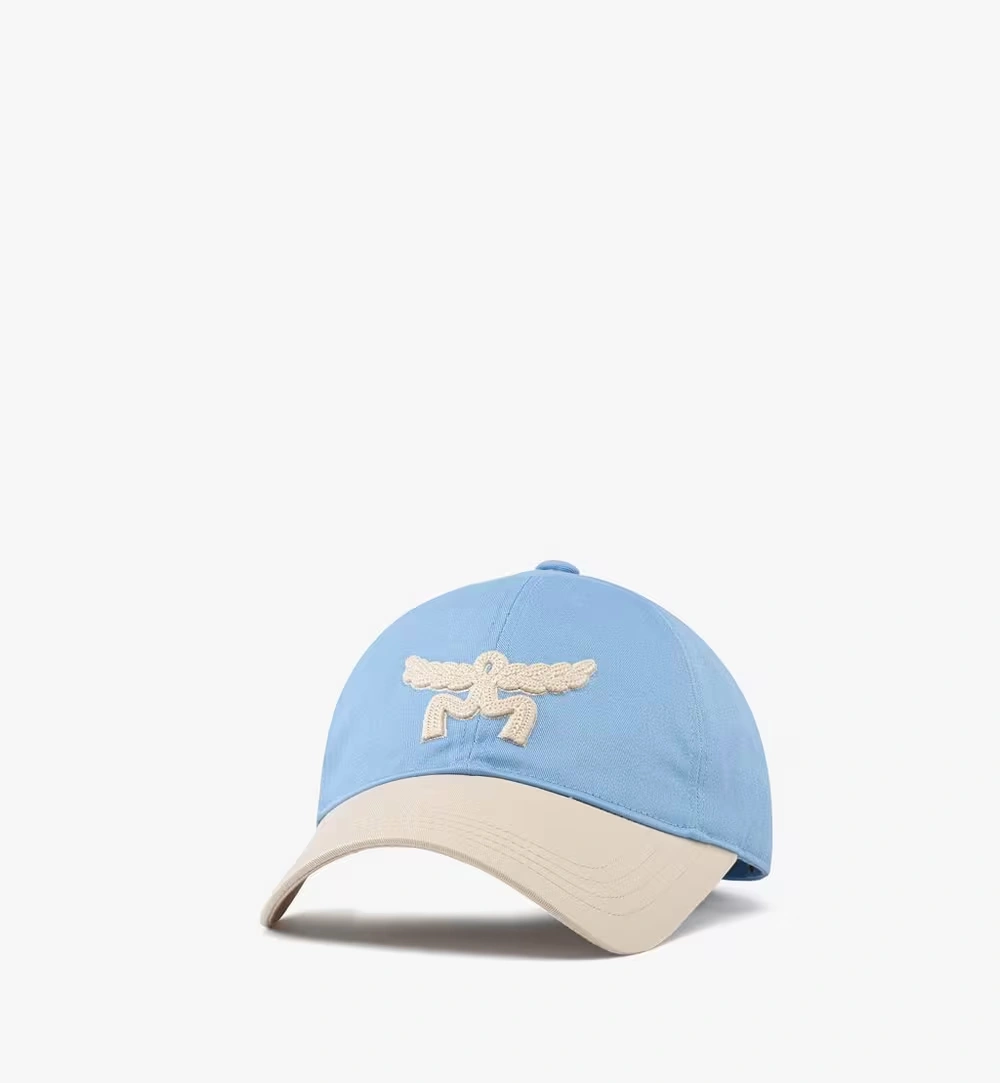 One Size Essential Logo Cap in Cotton Twill Blue