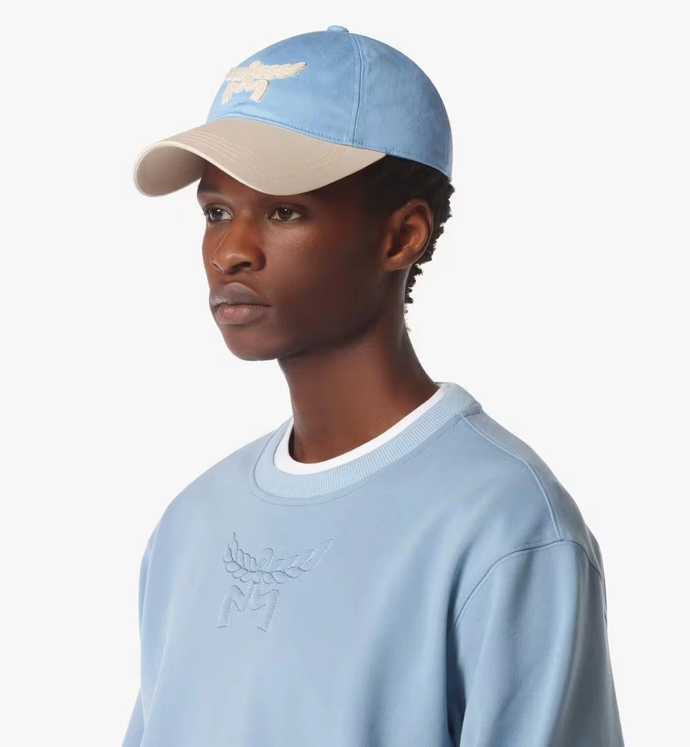 One Size Essential Logo Cap in Cotton Twill Blue