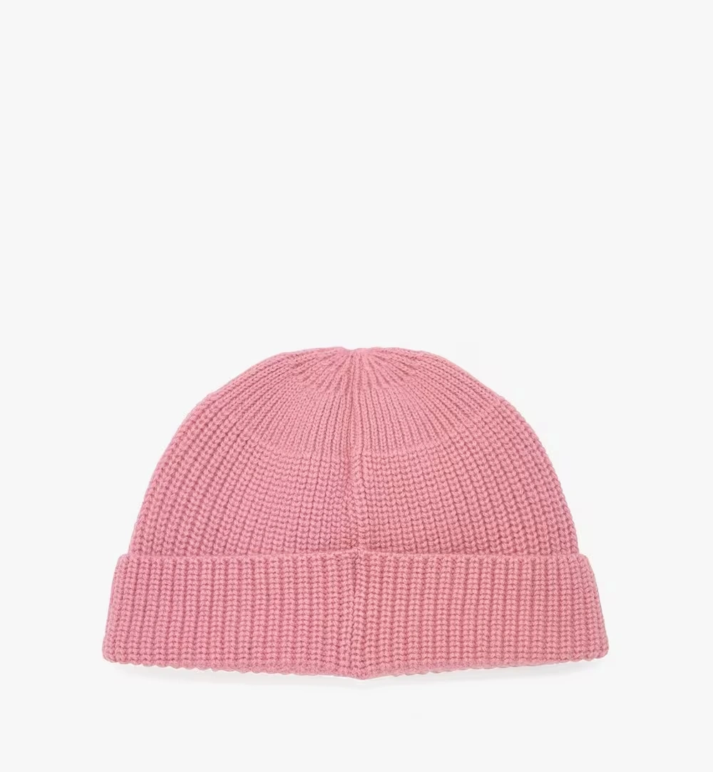 One Size Essential Wool Beanie Pink 3 One Size Essential Wool Beanie Pink