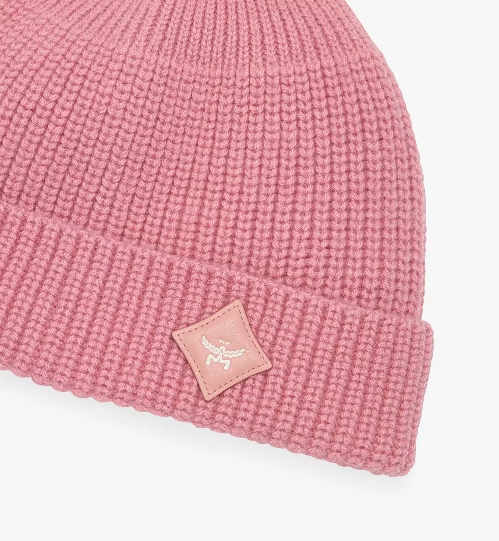 One Size Essential Wool Beanie Pink 4 One Size Essential Wool Beanie Pink