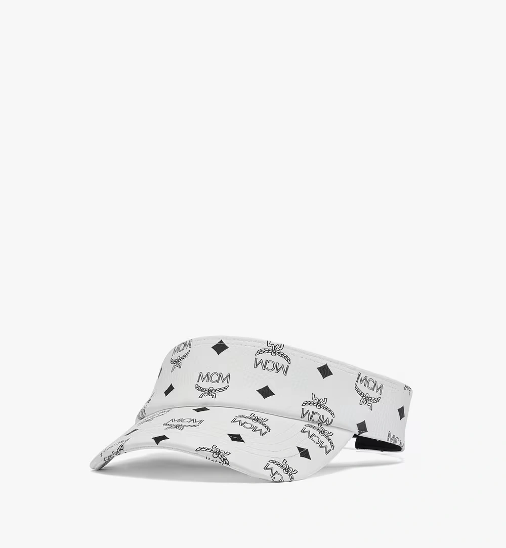 Adjustable Visor in Visetos White