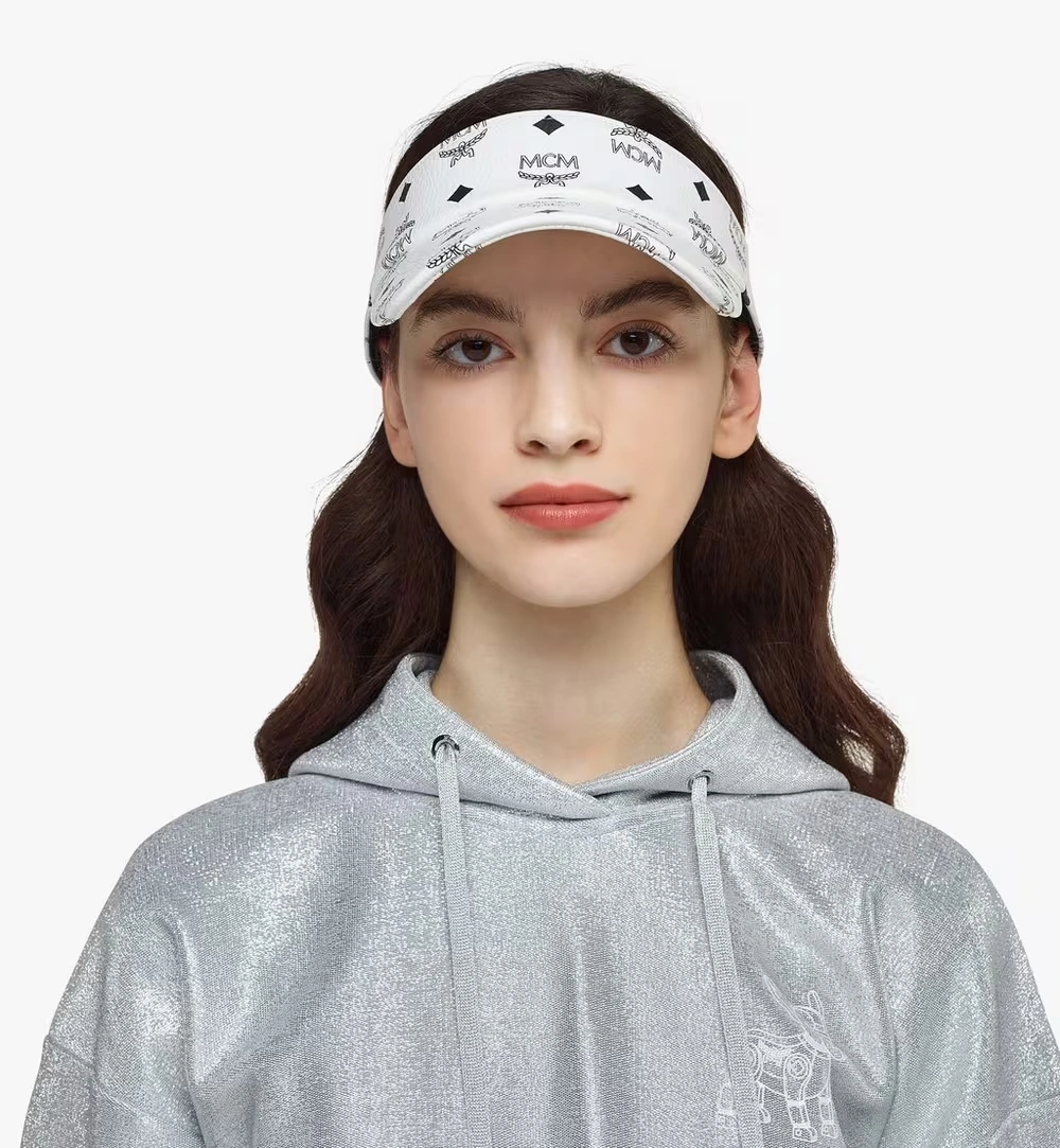 Adjustable Visor in Visetos White