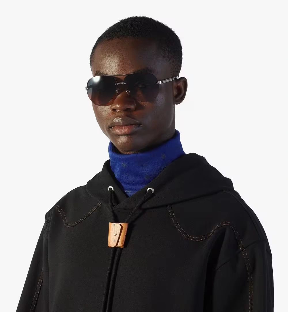 One Size Aviator Sunglasses Blue