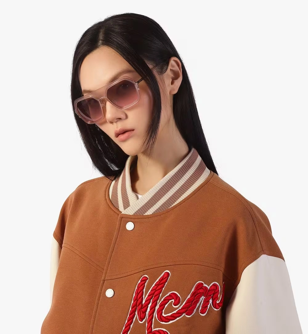 One Size Geometric Sunglasses Pink