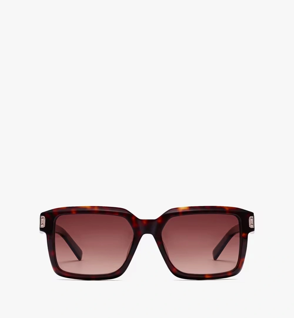 One Size Oversized Square Sunglasses Black