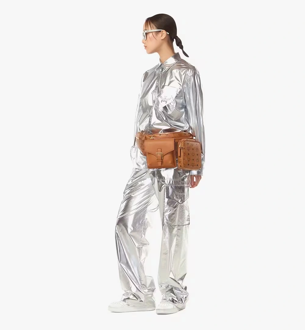 Large Aren Multi-Backpack in Visetos Cognac