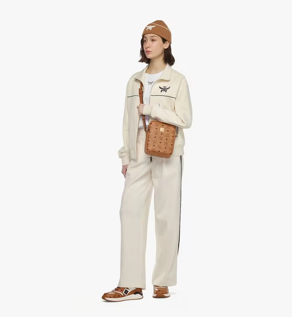 Mini Klassik Crossbody in Visetos Cognac