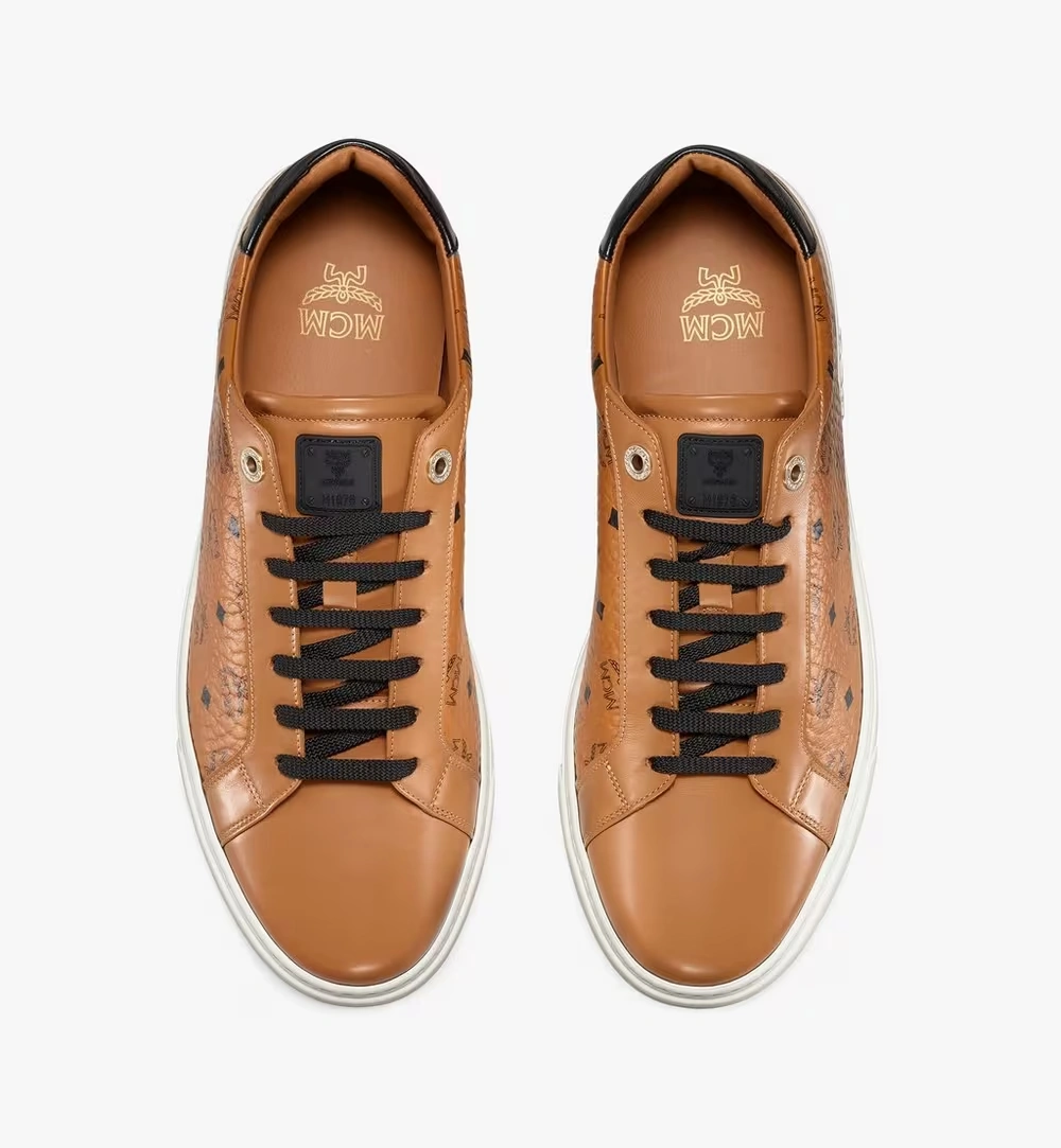 42 IT Men's Terrain Lo Sneakers in Visetos Cognac 7 42 IT Men's Terrain Lo Sneakers in Visetos Cognac