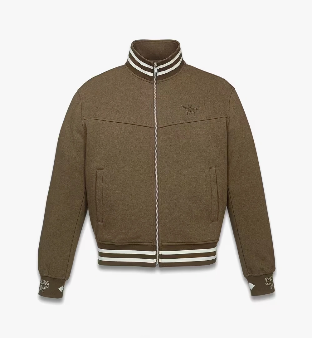 X-Large Essential Logo Ponte Track Jacket Beige