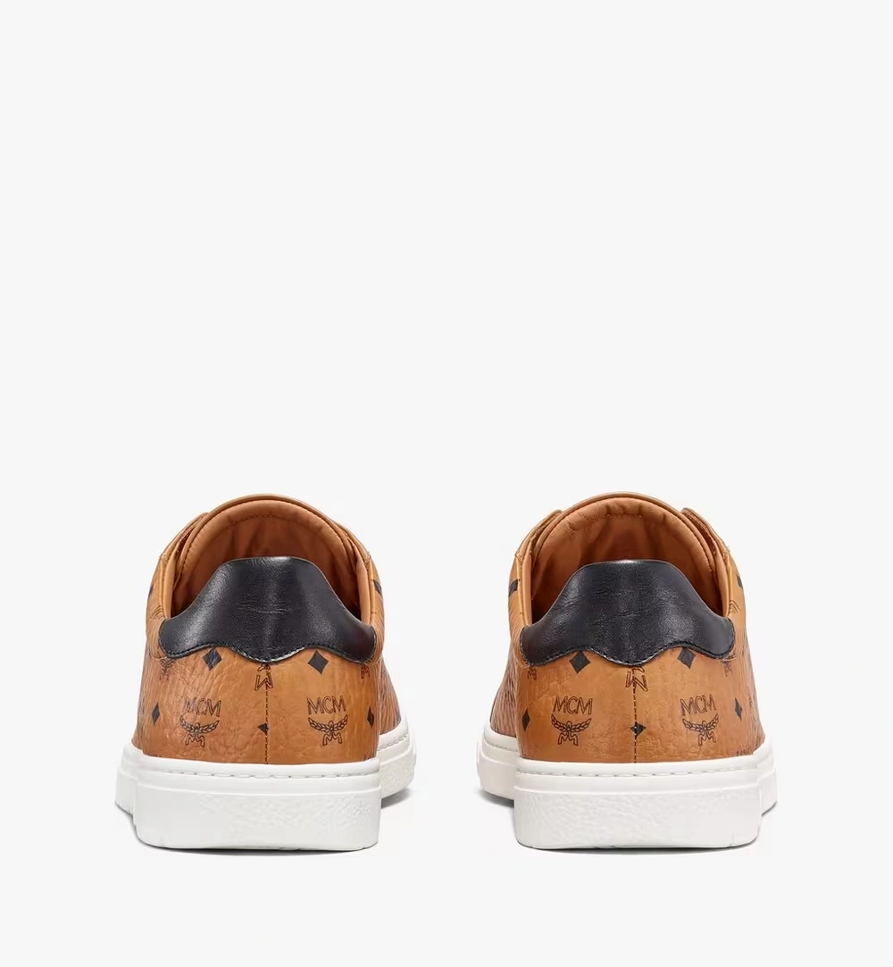 45 IT / M Men's Terrain Lo Sneakers in Visetos Cognac 3 45 IT / M Men's Terrain Lo Sneakers in Visetos Cognac