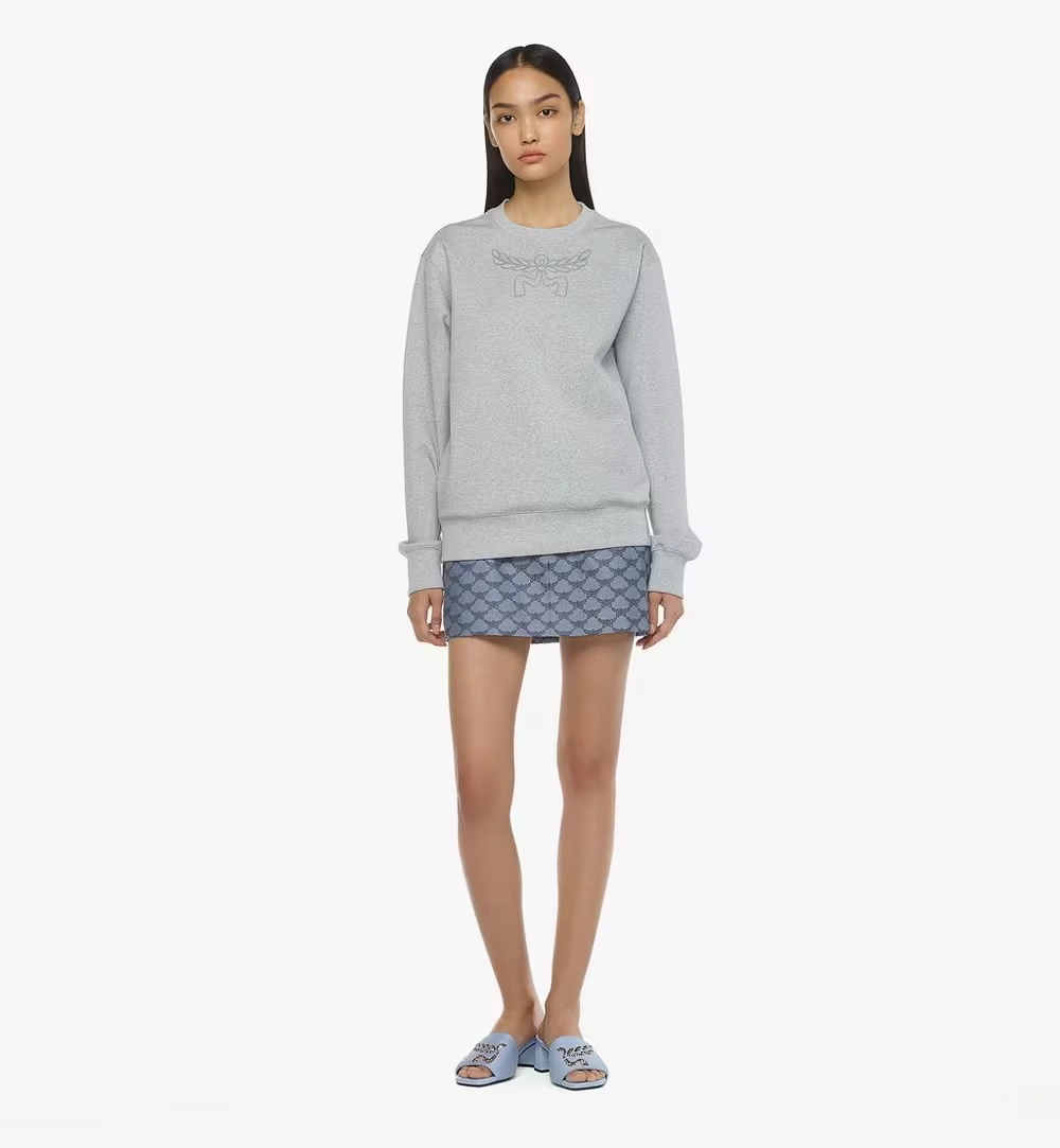 Medium Essential Laurel Ponte Sweatshirt Grey
